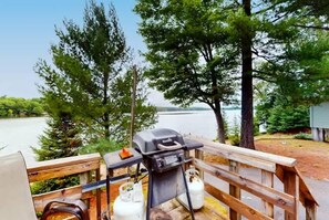 Property grounds - Anderson Lakeside Cabin: Beach Access (Saint Germain)