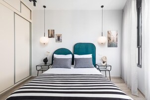 Deluxe Apartment, City View | 1 bedroom, minibar, in-room safe, iron/ironing board