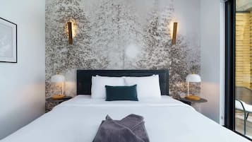 2 bedrooms, iron/ironing board, travel crib, WiFi