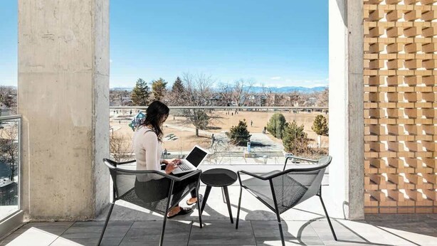 Terrace/patio - Sleek Tennyson St Flat w/ Balcony & Views (Denver)
