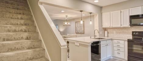 Dishwasher, paper towels