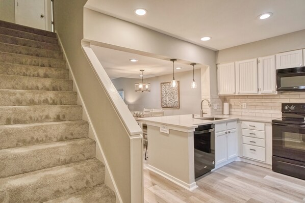 Dishwasher, paper towels