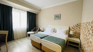 Superior Twin Room, City View | In-room safe, laptop workspace, soundproofing, iron/ironing board