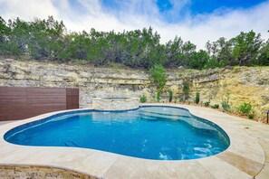 Una piscina climatizada