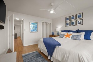 3 habitaciones, tabla de planchar con plancha, cuna de viaje y wifi 