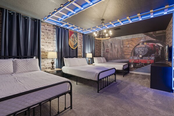 9 bedrooms, iron/ironing board, WiFi, bed sheets