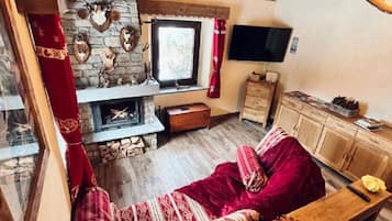 Chalet, 3 kamar tidur | Ruang keluarga