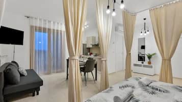 1 bedroom, WiFi, bed sheets