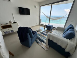 Living area - Edificio Alta Mar de Marbella (Cartagena)