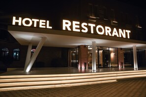 Voorkant van accommodatie