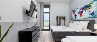 Hochwertig, Design, Vollausstattung, Terrasse, 12min Hbf Duisburg - EG