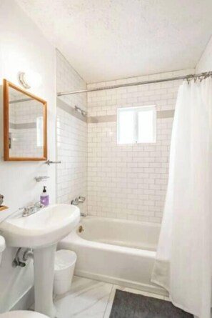 Shower, hair dryer