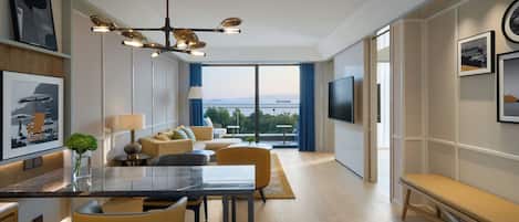 Premier-Suite, 1Â King-Bett