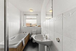 Hair dryer, towels