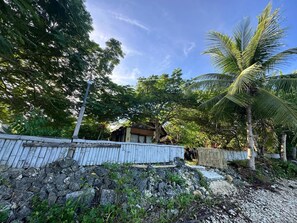 Property grounds - Charming beach front villa  for 4 guess max, with Starlink internet in GL (General Luna)