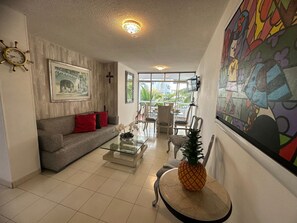 Apartamento família | Área de estar