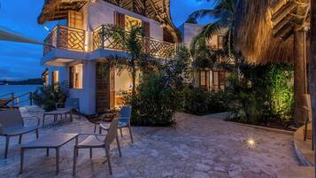 Voorkant van accommodatie