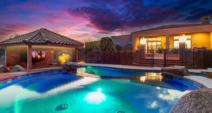 Private Luxury Desert Resort -Pool, Hot Tub, Games