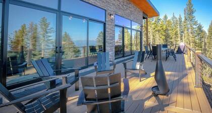 Luxury Cabin On Ski Bike Trail, 4BR, Hot Tub with Mountain Views