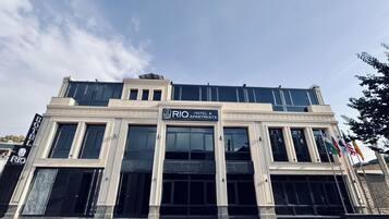 Fassade der Unterkunft