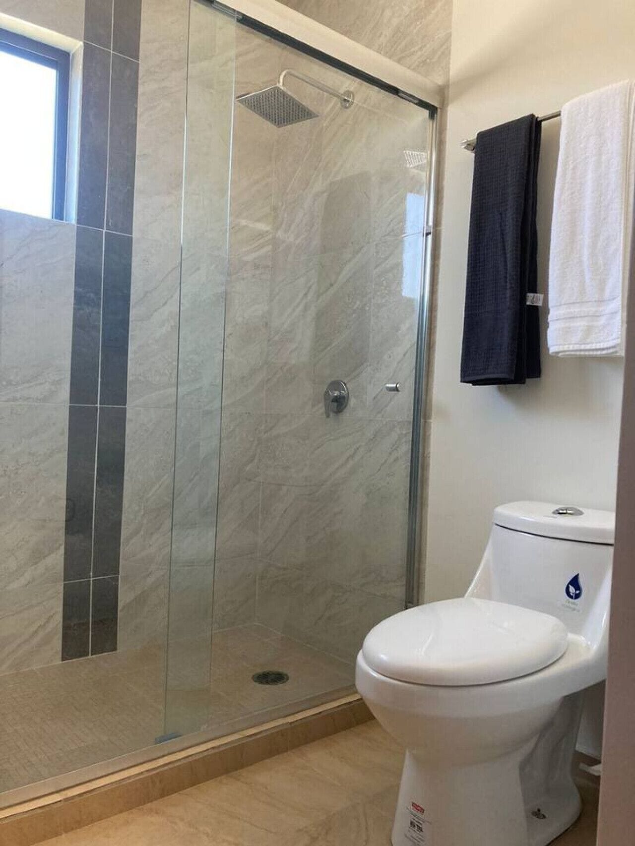Shower, hair dryer