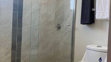 Shower, hair dryer