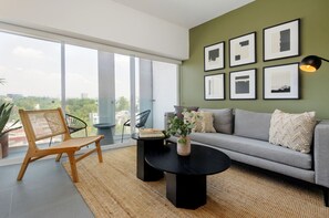 Smart TV, stereo - Modern 2BR Duplex, with balcony. (Ciudad de México)