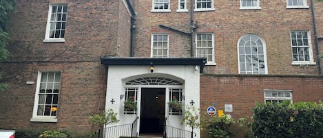 Fassade der Unterkunft