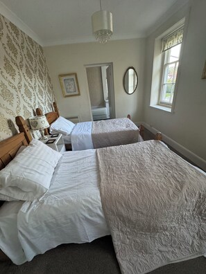 Classic Double or Twin Room, Garden View | Individually decorated, individually furnished, free WiFi, bed sheets - The Rowley Manor Hotel (Cottingham)
