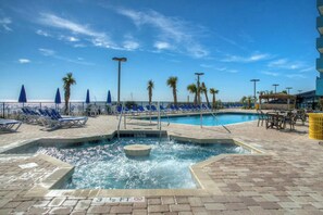 Indoor pool, outdoor pool