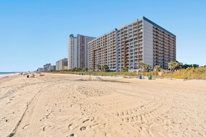 On the beach