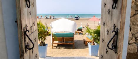 Vista a la playa o al mar