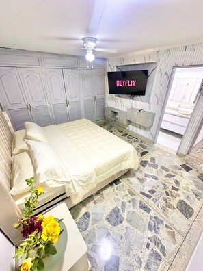 4 sovrum, strykjärn/strykbräda, wi-fi och sängkläder