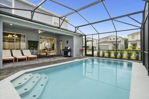 Una piscina climatizada