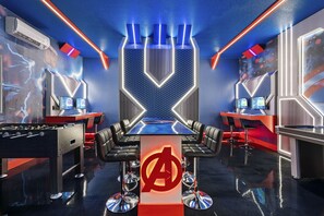 Game room - Last Minute Disney! Private Pool, Game Room & Themed Bedrooms. Book Now! #116021 (Orlando)