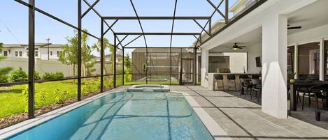 Piscine chauffée