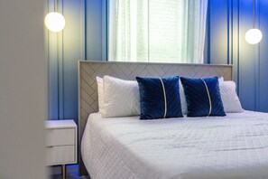 8 bedrooms, iron/ironing board, travel crib, WiFi