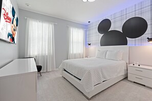 8 bedrooms, iron/ironing board, travel crib, WiFi