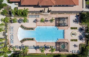 A heated pool - Last Minute Disney Getaway! Luxury Villa with Private Pool & Game Room. Book Now! #121831 (Orlando)