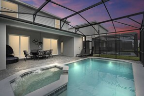 Piscine chauffée