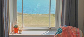 A spacious Victorian house, with stunning sea views and close to town and sea.