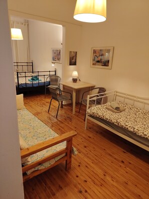 Apartment, 1 Bedroom, Smoking, Balcony | Living room - Cosy Open Large Studio By Galerious Parace YR1 (Thessaloniki)