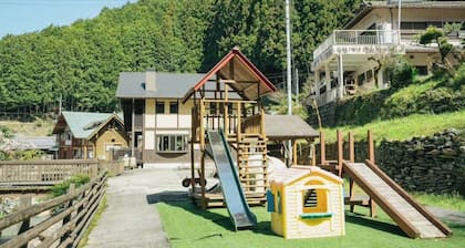 Rent the entire log house Covered BBQ area priva / Kinokawa Wakayama