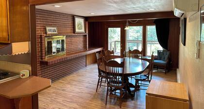Spacious one bedroom duplex with lots of extra space in a quiet neighborhood.