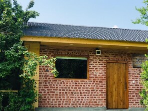 Luxury Chalet, Lake View | Terrace/patio - Nigeen Vista Lakeside Chalet (Srinagar)