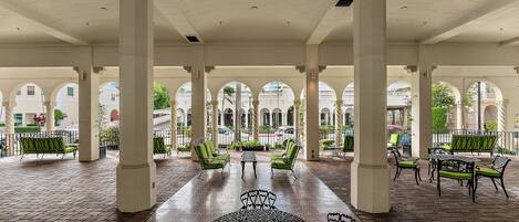 Restauration en plein air