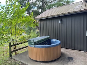 Idromassaggio all'aperto