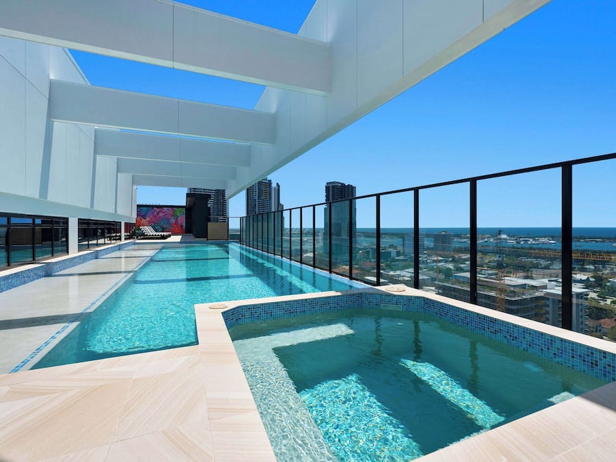 Udendørs pool, liggestole