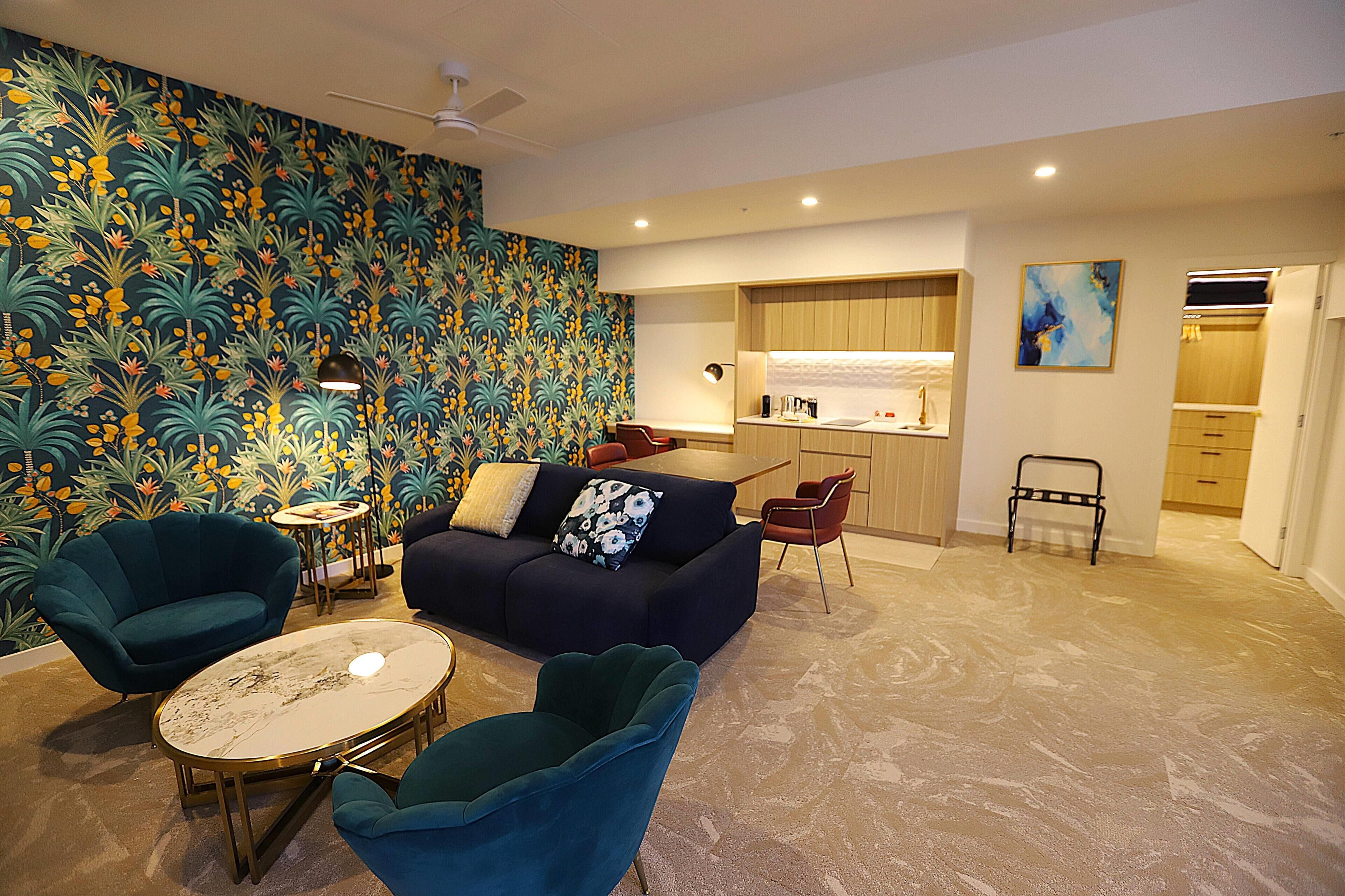 Executive King Suite | Individually furnished, desk, soundproofing, rollaway beds