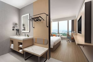 Habitación Business, 1 cama de matrimonio grande, no fumadores | Baño